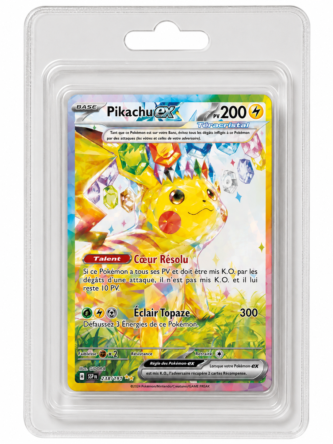 Pikachu ex Téracristal