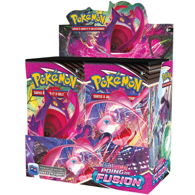 Boîte de 36 boosters Épée et Bouclier - Poing de Fusion